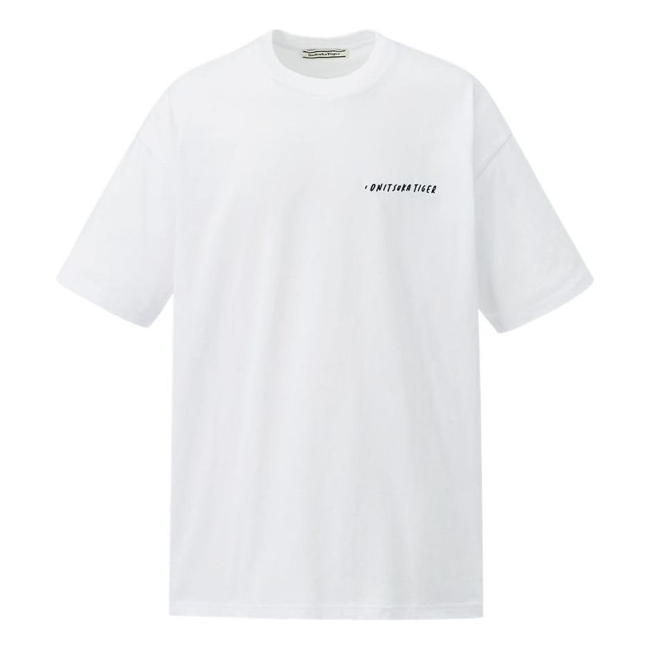 Тениска Onitsuka Tiger Graphic T-Shirt Бяло | 2183B047-100, 0