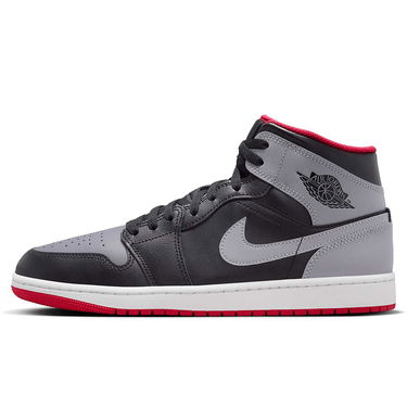 Кецове и обувки Jordan Air Jordan 1 Mid "Black/Cement Grey / Fire Red / Sail" Черно | DQ8426-006, 1