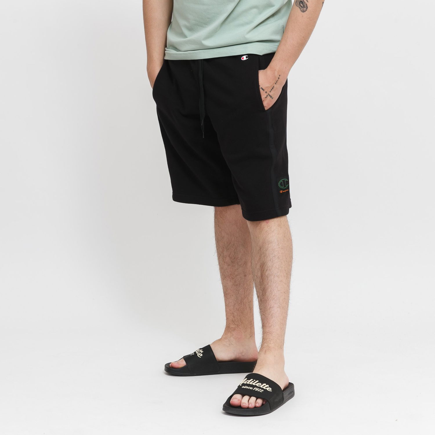 Къси панталони Champion Bermuda Shorts Черно | 217197-KK001, 0