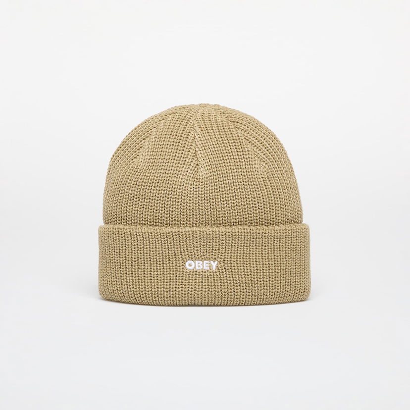 Шапка OBEY Hat Future Beanie Khaki Universal Бежово | 100030163-KHA