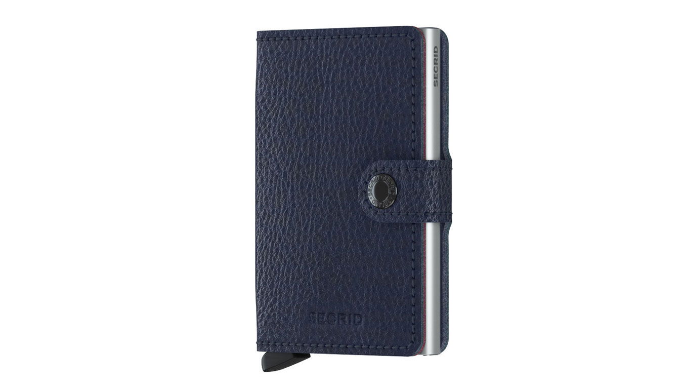 Портфейл Secrid Miniwallet "Navy-Silver" Тъмно синьо | MVg-Navy-Silver, 0