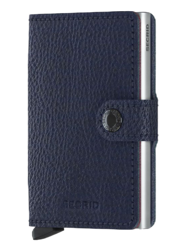 Miniwallet "Navy-Silver"