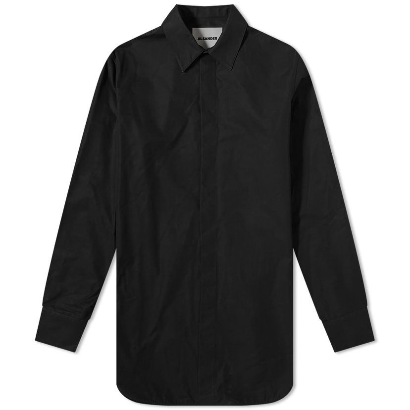 Риза Jil Sander Jil Sander Heavy Organic Cotton Shirt Черно | J21DL0004-J45002-001