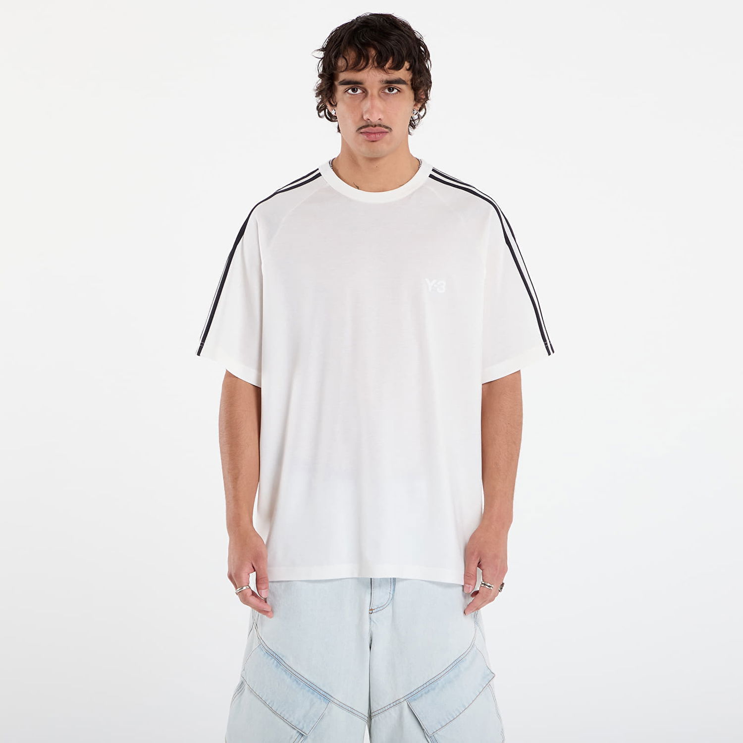 Тениска Y-3 Wire T-Shirt UNISEX Core White Бяло | JY8187, 0