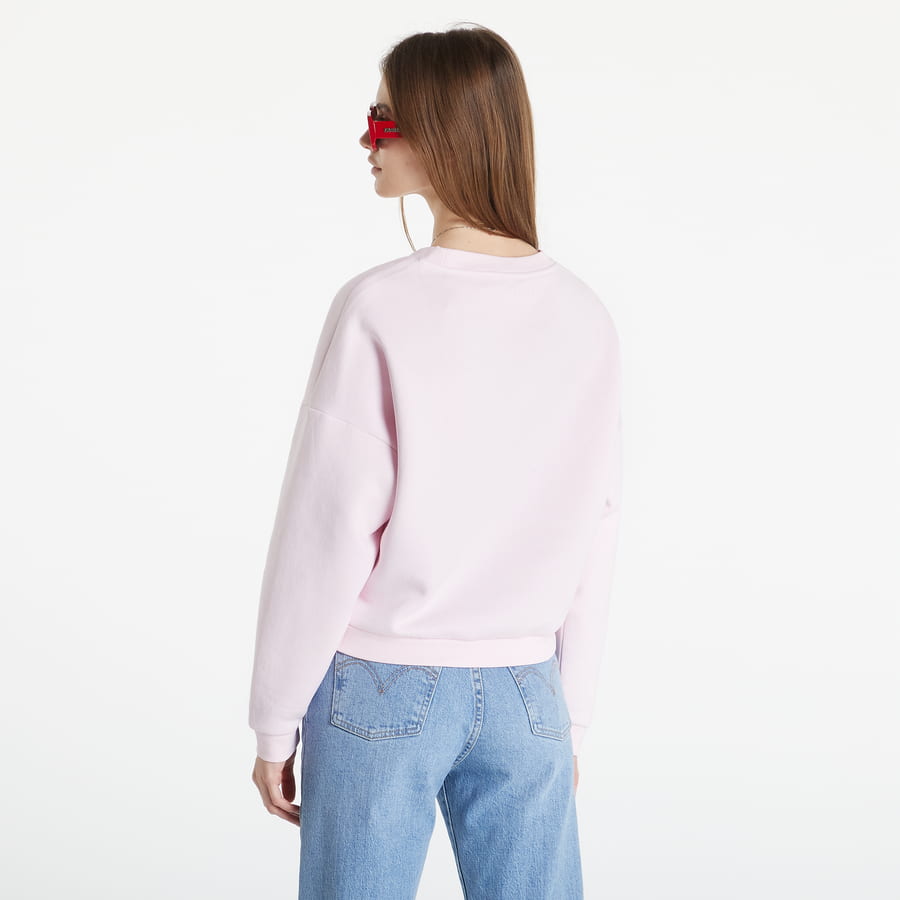 Суитчър GUESS Triangle Sweatshirt Розово | W2RQ00K9Z21-G6K6, 1