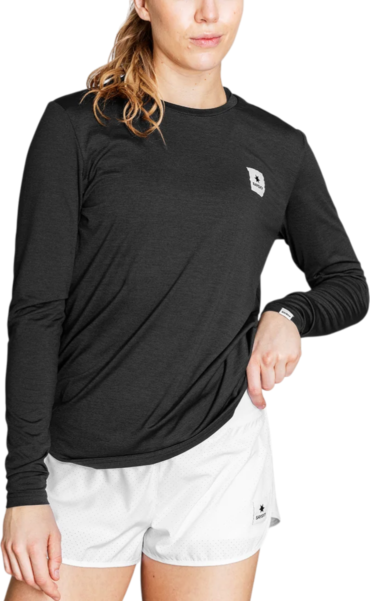 Тениска Saysky Saysky Statement Pace Long Sleeve T-Shirt Черно | nmrls22c-9001, 0