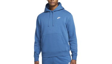 Суитчър Nike Sportswear Club Fleece Hoodie Синьо | BV2654-407, 1