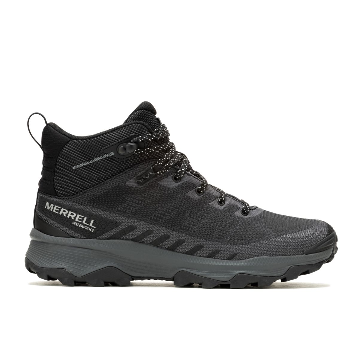 Кецове и обувки Merrell Speed Eco Mid Waterproof Boots Черно | J037537, 1