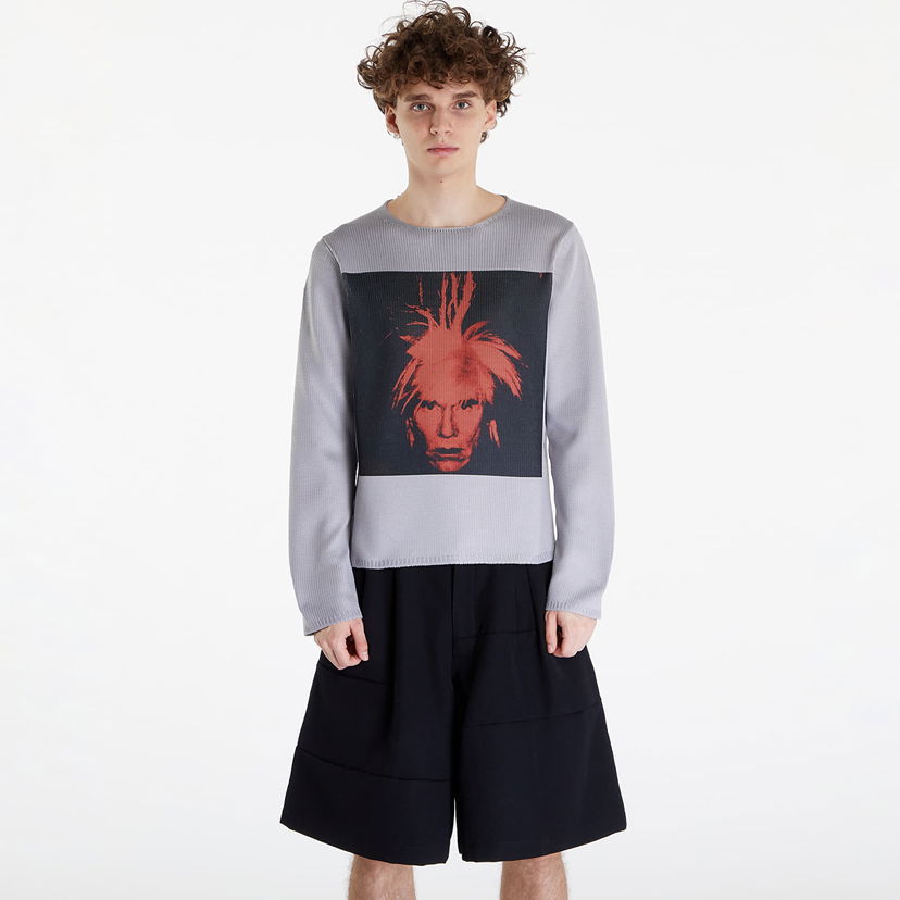 Пуловер Comme des Garçons SHIRT Sweater Сиво | FM-N004 red