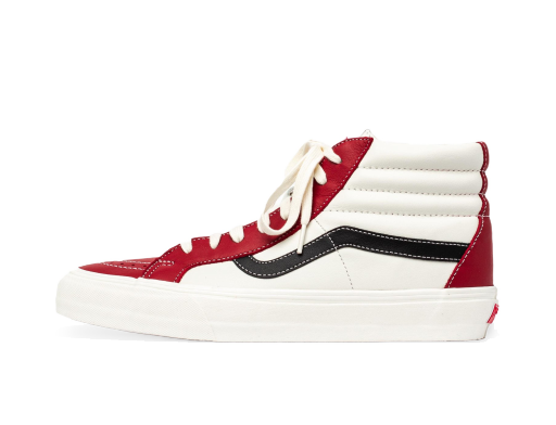 Скеитбординг Vans Sk8-Hi Reissue VLT LX Chili Pepper Marshmallow Бяло | VN0A4BVHXHT