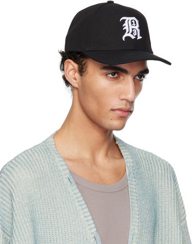 Шапка с козирка R13 R13 Baseball Cap with Logo Черно | R13WA022-A001, 1