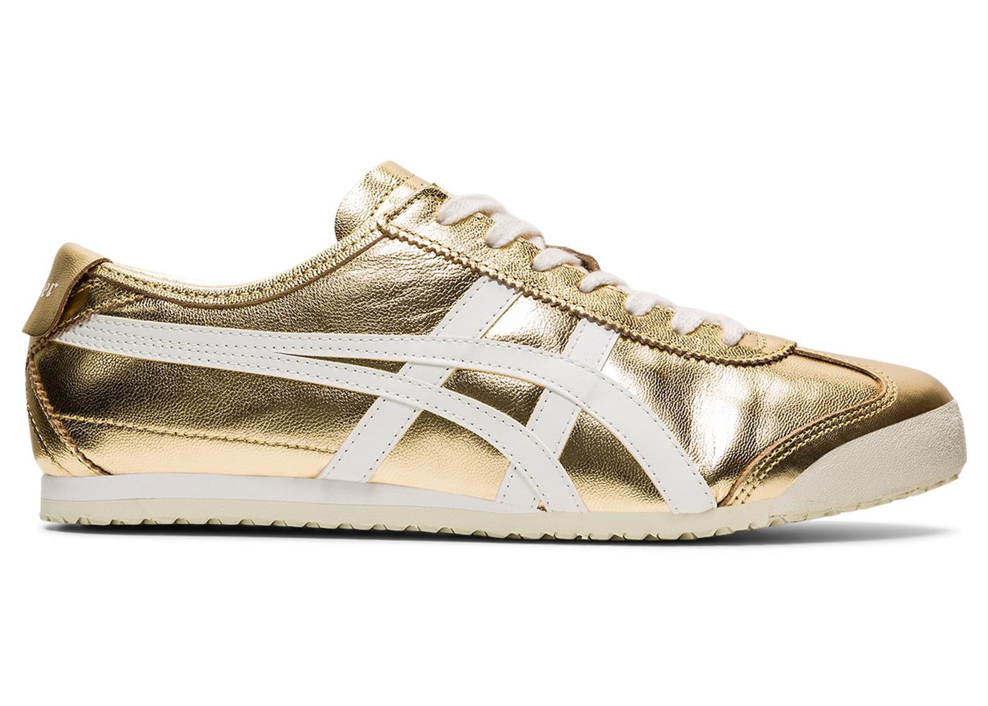 Кецове и обувки Asics Onitsuka Tiger Mexico 66 Gold White Металик | THL7C2-9401, 0