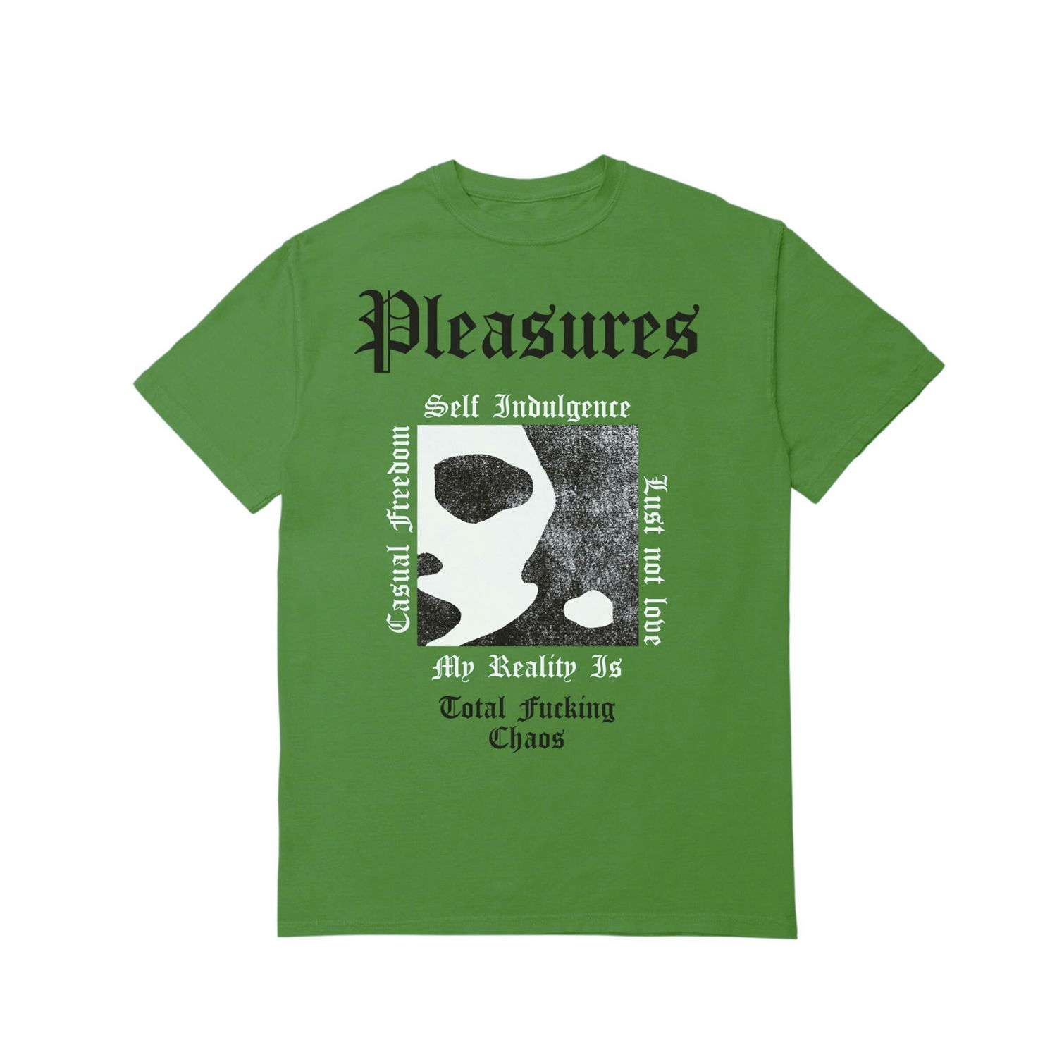 Тениска Pleasures Reality Tee Зелено | P22W062-GREEN, 0