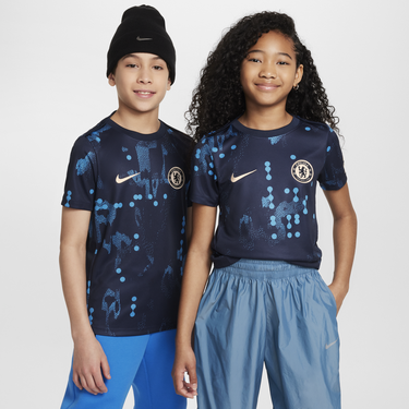 Тениска Nike Chelsea FC Academy Pro Dri-FIT Pre-Match Short Sleeve Football T-Shirt Тъмно синьо | FQ0010-452, 0