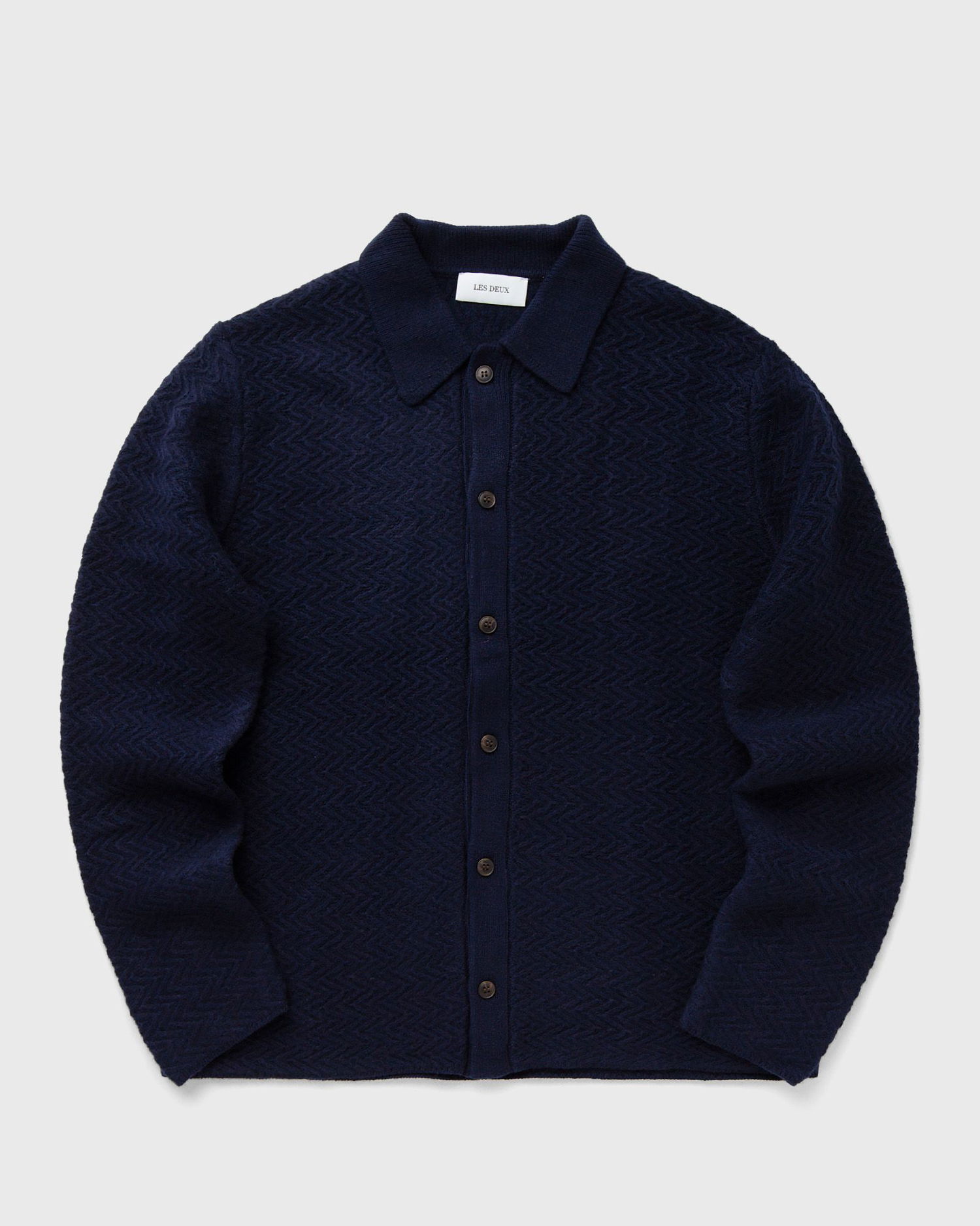 Пуловер Les Deux Les Deux Finnegan Knitted Cardigan Тъмно синьо | LDM410185-460460, 0