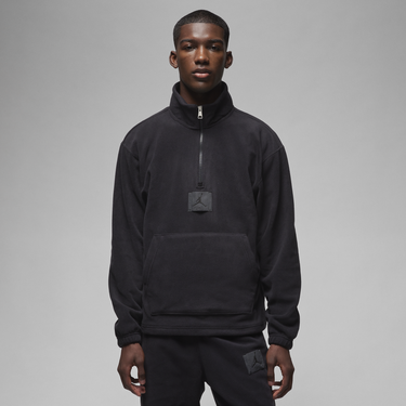 Суитчър Jordan Essentials Winterized Fleece Half-Zip Черно | FD7863-010, 2
