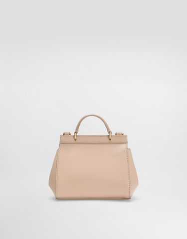 Дамска чанта Dolce & Gabbana Dolce & Gabbana Mini Sicily Patent Calfskin Bag Бежово | EB0003A106780412, 2