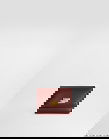 Портфейл Dolce & Gabbana Plongé Calfskin Wallet Бургунди | BI0770A9S2580346, 0