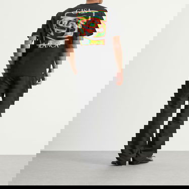 Тениска Casablanca Heat Map Classic T-Shirt Черно | M-SP26-JTS-001-06, 4