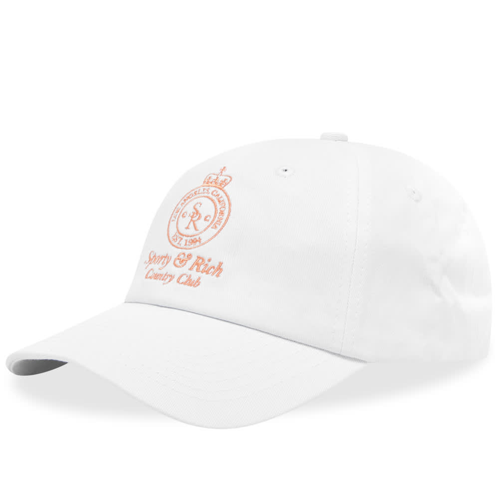 Шапка с козирка Sporty & Rich Crown Cap Бяло | AC473WH, 0