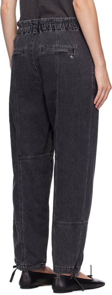 Карго панталони rag & bone Featherweight Jordan Drawstring Jeans Черно | WDD24F2992ITAN, 2
