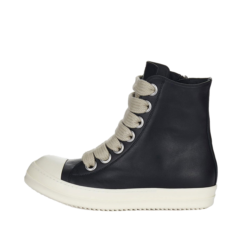 Кецове и обувки Rick Owens Porterville Jumbolaced High Black Черно | RU02D6892LCOW2-9811