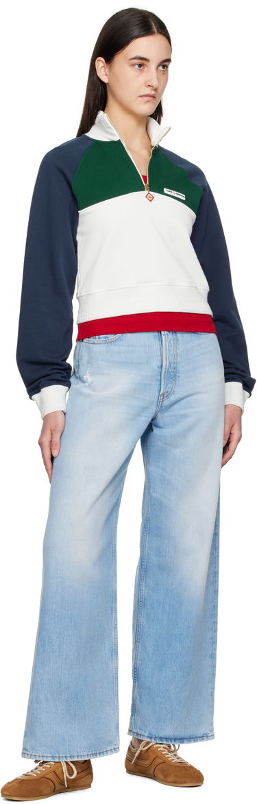 Суитчър Casablanca Casablanca Quarter Zip Sweatshirt Многоцветен | WPS25-JTP-328-01, 3