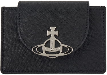 Облекло Vivienne Westwood Black Flap Card Holder Черно | 5402000BW-L001N-, 0