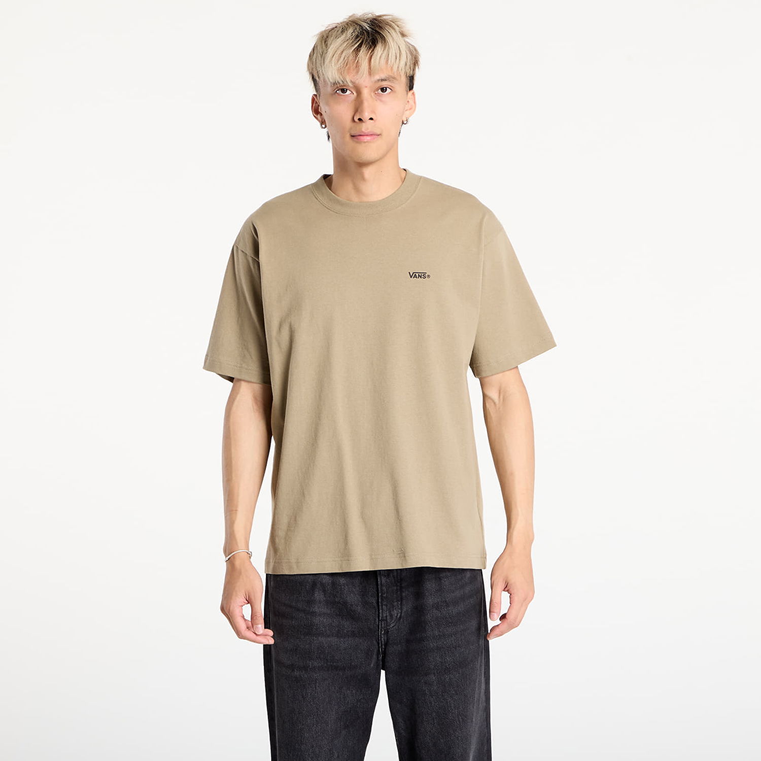 Тениска Vans Vans Original Standards Stat Bay T-Shirt Бежово | VN000PF7F0D1, 0
