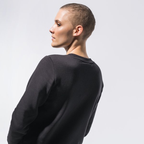 Тениска Champion Crewneck Sweatshirt Черно | 113210KK001, 1