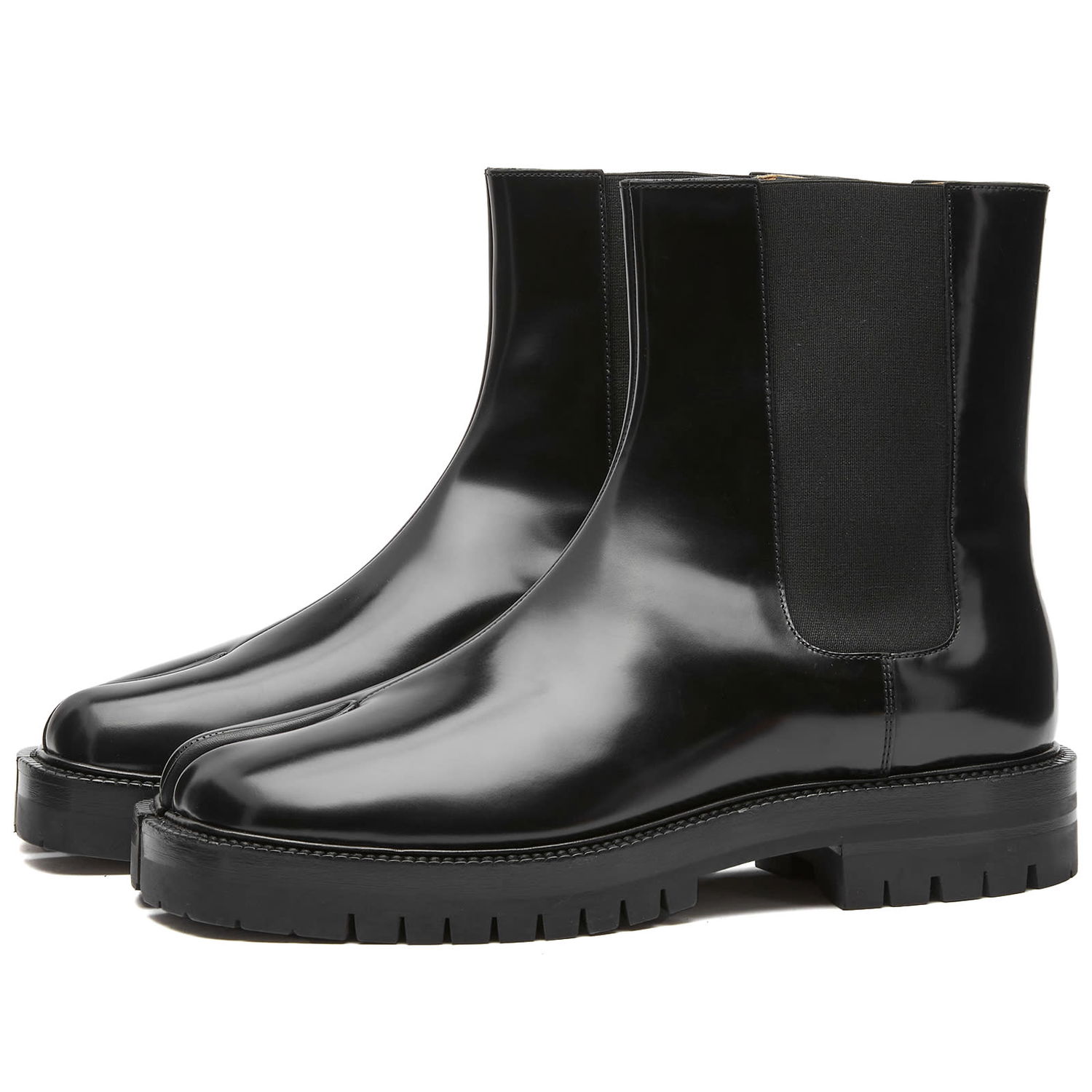 Кецове и обувки Maison Margiela Tabi County Chelsea Boots Черно | S58WU0409-P3827-H8396, 0