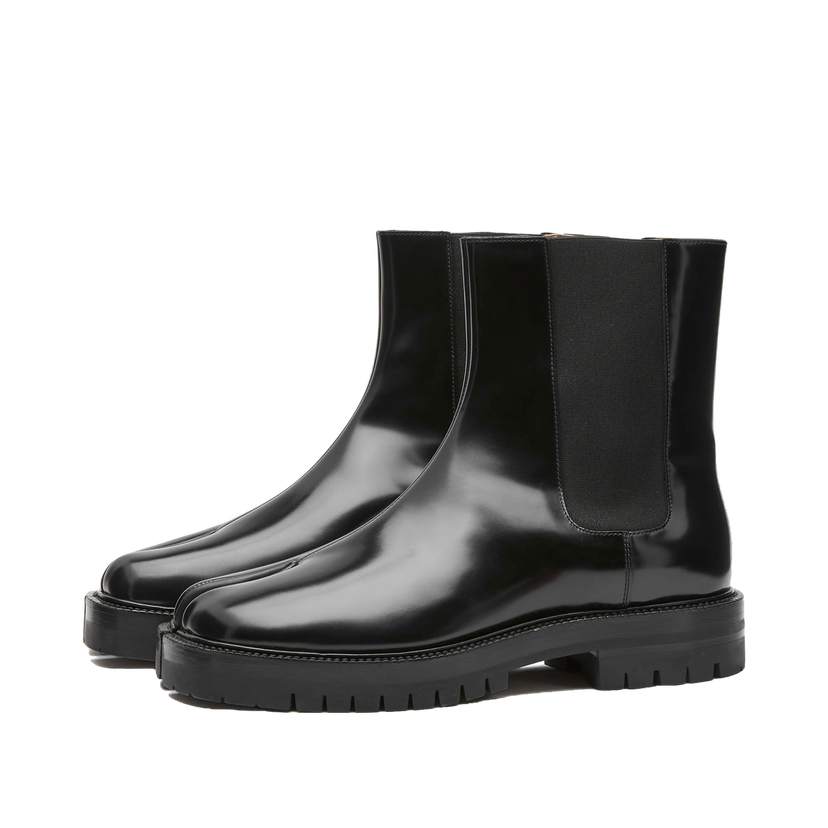 Кецове и обувки Maison Margiela Tabi County Chelsea Boots Черно | S58WU0409-P3827-H8396