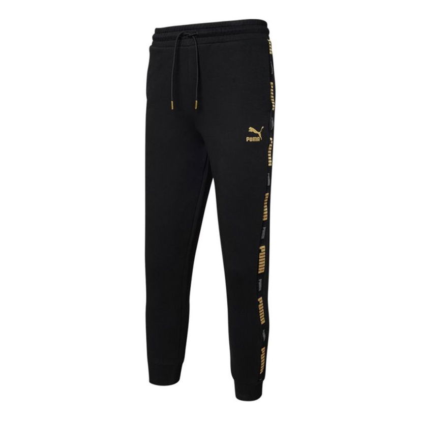 Спортни панталони Puma Luxe Tape Sweatpants Черно | 534966-01