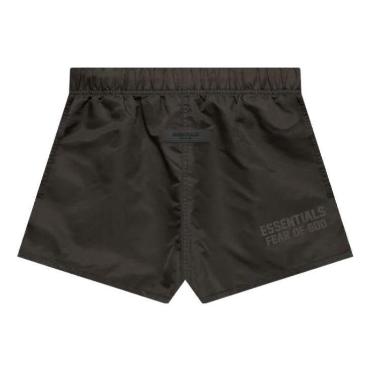 Къси панталони Fear of God Essentials Running Shorts Черно | FOG-FW22-704