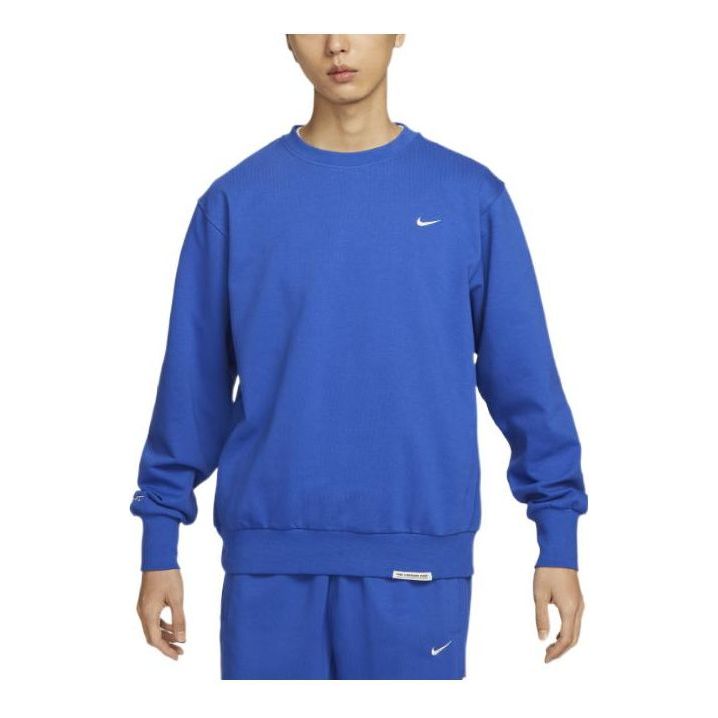 Пуловер Nike Standard Issue Crew Sweatshirt Синьо | DQ5821-480