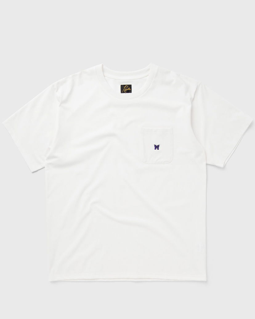 Тениска Needles S/S Crew Neck Tee Бяло | OT262-A-WHITE