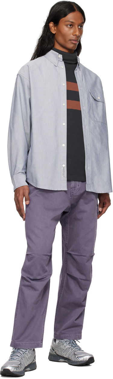 Риза GRAMICCI Gramicci Oxford Stance Shirt Синьо | G5SM-J016, 3
