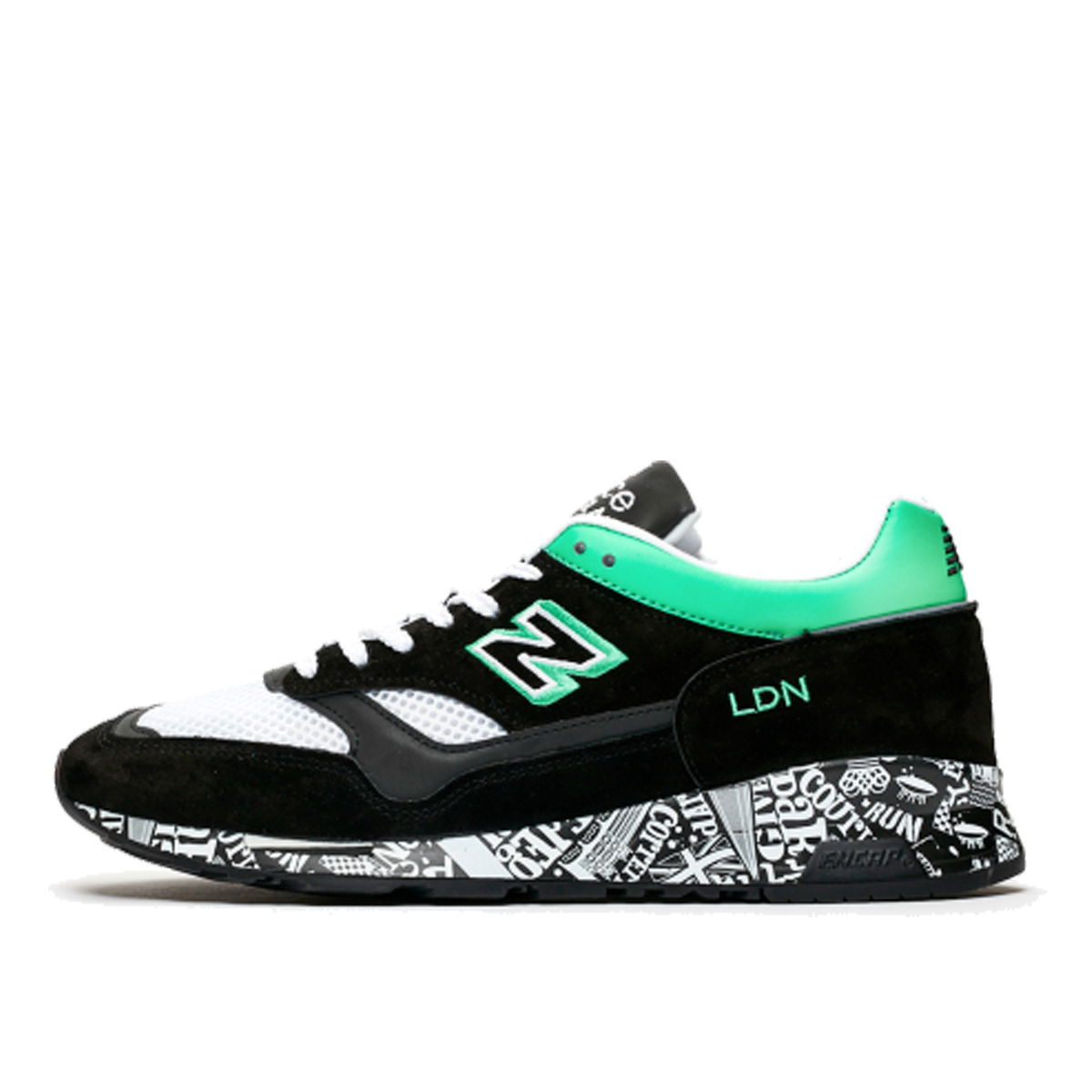 Кецове и обувки New Balance 1500 London Marathon Черно | M1500VMM, 0