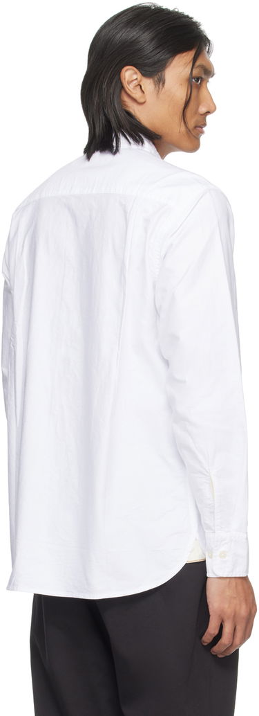 Риза Universal Works Universal Works Bib Front Shirt Бяло | P2950, 2