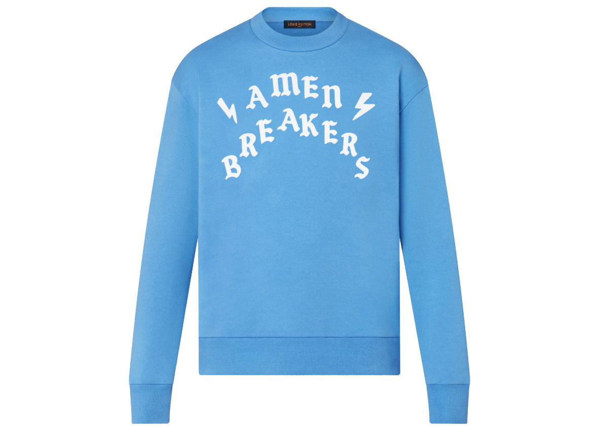 Суитчър Louis Vuitton Amen Breakers Sweatshirt Синьо | 1A9T67, 0