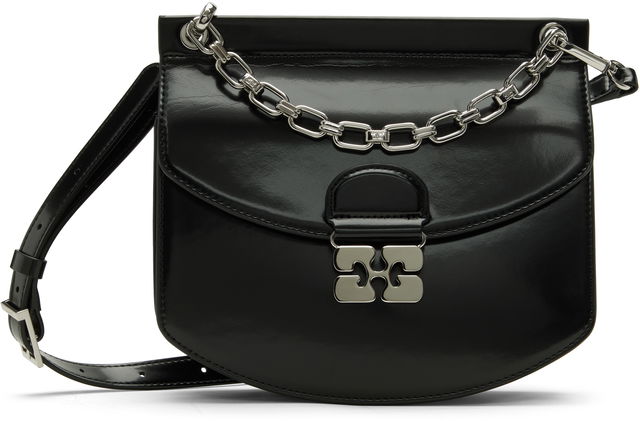 Chain Apo-G Glossy Shoulder Bag