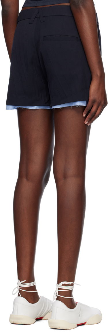 Къси панталони Ambush AMBUSH Layered Suit Shorts Тъмно синьо | 12115378, 2