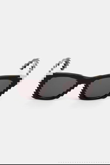 Слънчеви очила Palm Angels Rectangular Sunglasses with Silver-Tone Accents Черно | PERI101.491007, 1