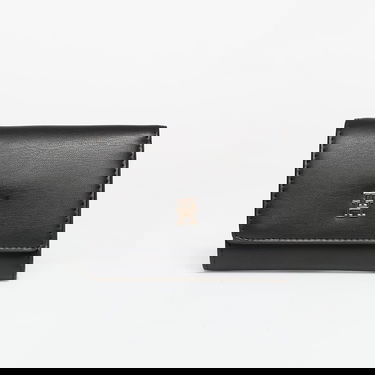 Портфейл Tommy Hilfiger Wallet TH Monogram Flap Trifold Wallet Black Universal Черно | AW0AW17737 BDS, 0