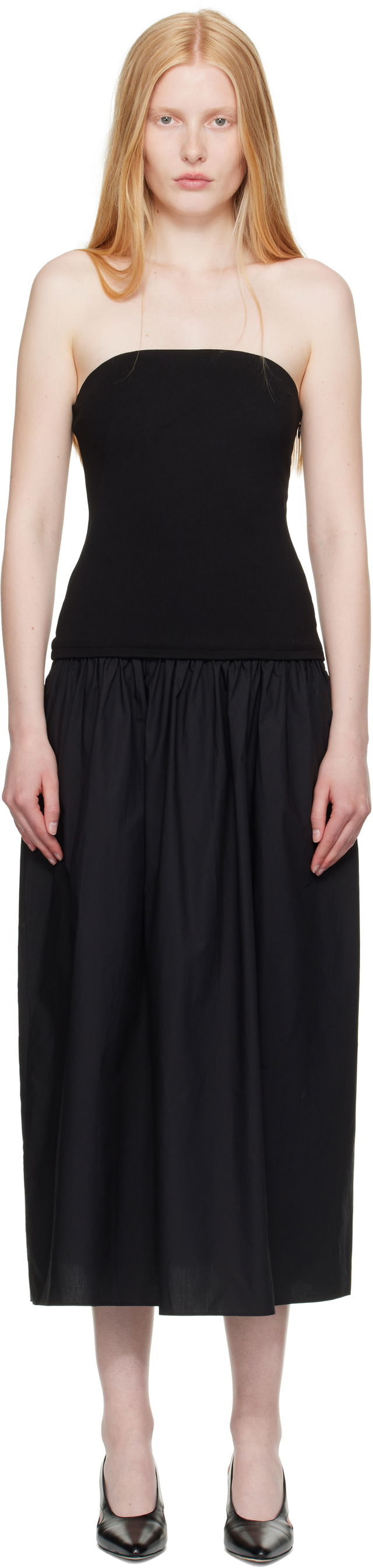 rag & bone Irina Mixed-Media Midi Dress