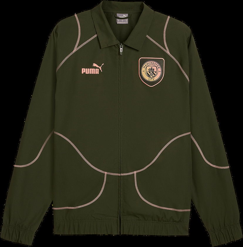 Яке Puma MCFC ftblStatement Track Jacket Зелено | 777794-29