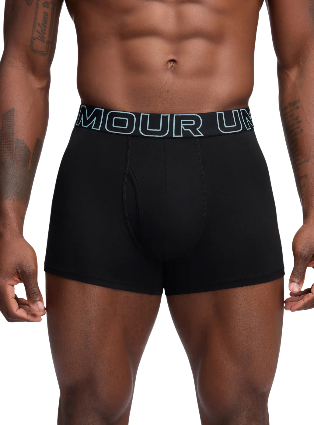 Боксерки Under Armour Under Armour Performance Cotton Boxer Briefs 3-Pack Черно | 1383891-003, 1