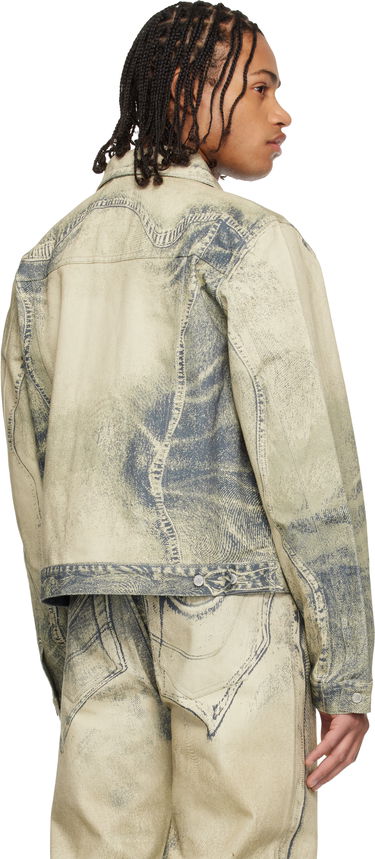 Яке Camper Distorted Print Denim Jacket Многоцветен | AU00005-011, 2