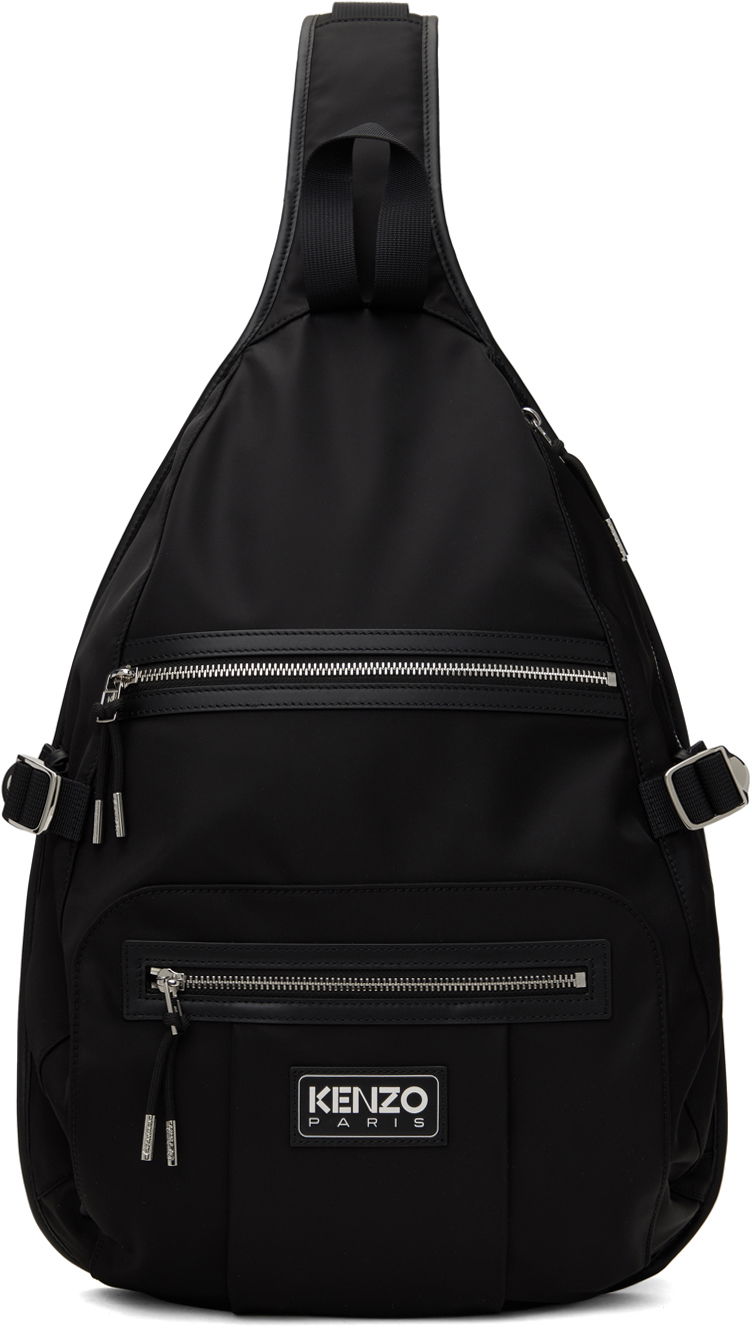 Раница KENZO One Shoulder Backpack Черно | FE65SA120B10, 0