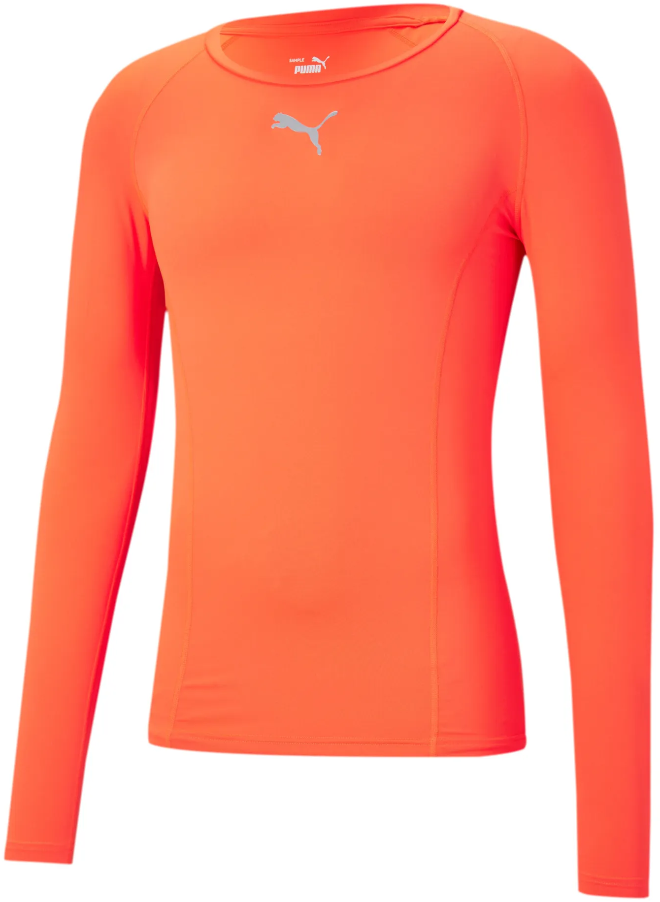 Тениска Puma Puma LIGA Baselayer Long Sleeve T-Shirt Оранжево
 | 655920-54, 0